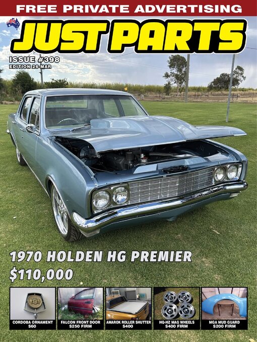 Title details for Just Parts by JUST AUTO Classifieds Pty Ltd - Available